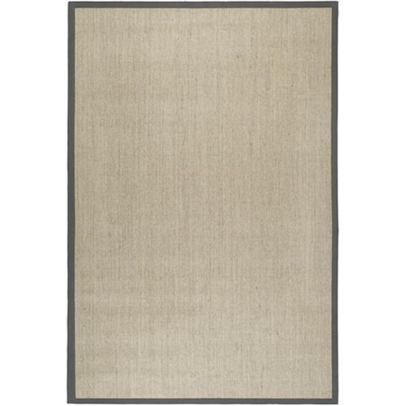 Safavieh Natural Fiber Power Loomed Square Rug- Marble - Grey- 6 x 6 ft. NF441B-6SQ